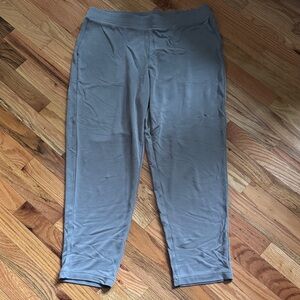 purejill Pull-On Casual Pants Size Large Gray